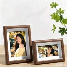 Chinese Style Wooden Calligraphy Picture Frame Desktop Display - A - View 5