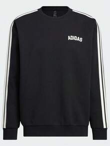 Adidas 男士 ST SPORTS CREW 針織運動衫 KC2850 - 黑色 - 查看 2