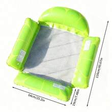 Hamaca flotante plegable con forma de frutas para agua, tumbona inflable flotante, silla cama flotante para piscina de verano - A - Ver 20