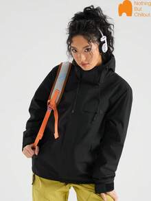 NBCT Women's Sports Outdoor Casual Jacket - Black - View 3