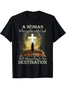 Women T-Shirts - 黑色 - 查看 1