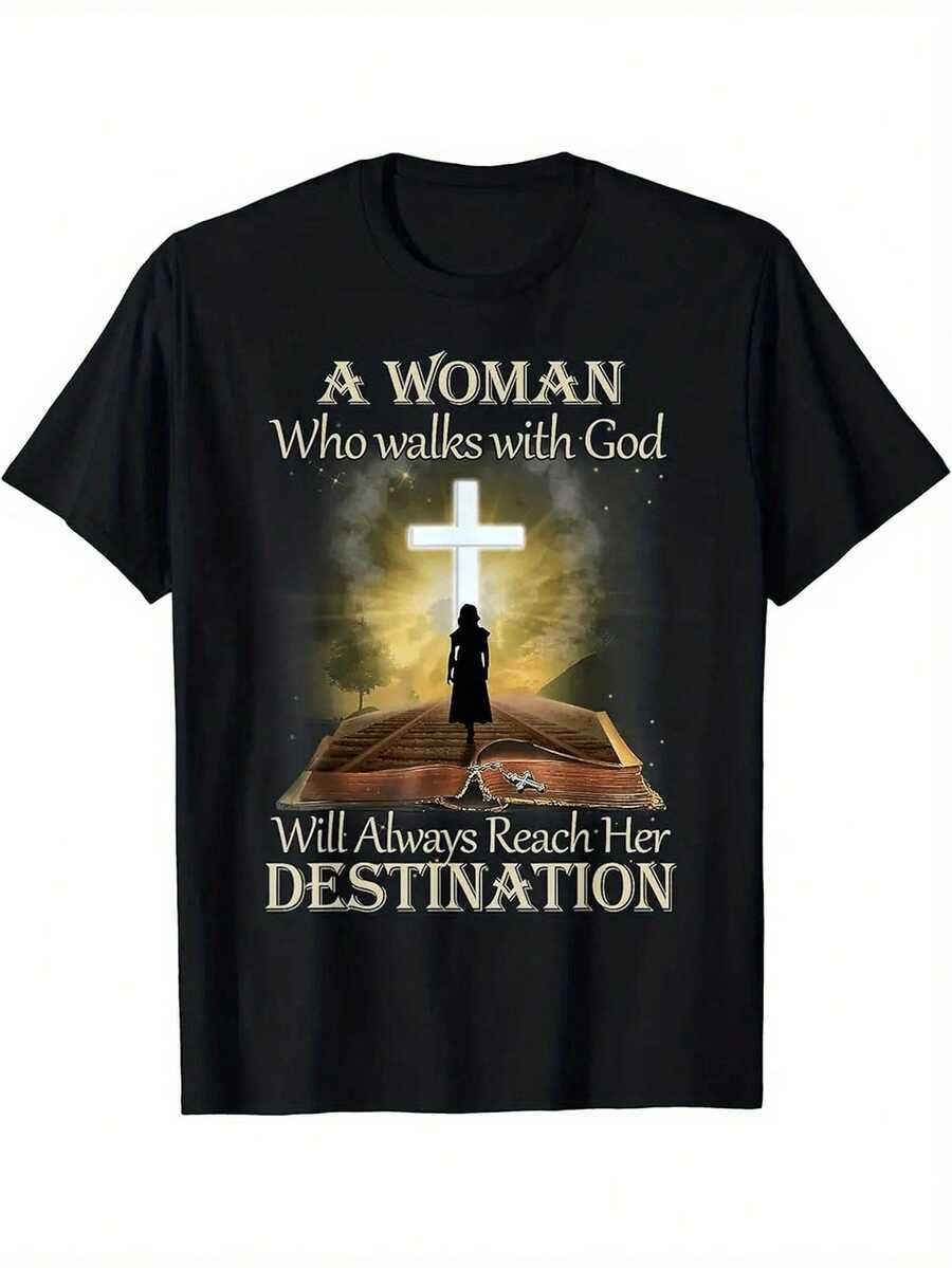 Women T-Shirts - 黑色 - 查看 1