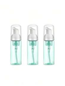 1pc 60ml/2oz Transparent PET Foam Dispenser Bottle, Suitable For Hand Soap, Shampoo, Facial Cleanser And Baby Cleanser, Refillable, With Foam Dispensing Pump For Face, Eyelash Wash And Skincare, Portable Foaming Machine, Travel Accessory - Multicolor - View 15