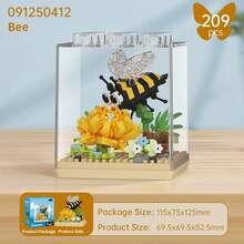 Juguetes de Bloques de Construcción 3D Divertidos Serie Mundo de Insectos Educación Temprana Rompecabezas Dibujos Animados Regalo de Cumpleaños de Alta Calidad - Multicolor - Ver 9