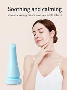 Home Use Cold Compress Beauty Ice Skin Device, Soothing Facial Care After Refrigeration, Assists Skincare Product Absorption, Relieves Redness And Discomfort, Home Facial Care Tool - Multicolor - View 7