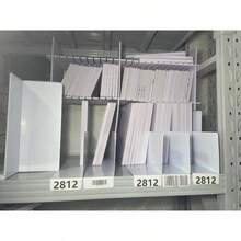 20個 20 * 12CM 1MM 図書館本ミニ棚仕切り、柔軟なラベルマーカーとステッカー、教室教師用品、クローゼットラックプラスチック仕切り、書き込み可能で再利用可能、本の種類を分類 - 28 * 12CM + 8 * 3CM 1MM + 20 - チェックする 9