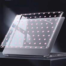 2件裝透明水晶防震保護殼，相容 MacBook/Matebook，全透明硬 PC 外殼附通風孔，緊貼筆電機身，適用 13 Neo/13.3 Air/13.3 Pro/13.6 Air/14.2 Pro/15 Air/16.2 Pro/D16/14 Ultra - 查看 1