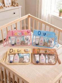 Personalized Storage Bag Organizer For Baptism And Birthday Gift, Christening - Multicolor - View 7