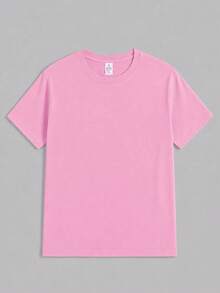 Men's "FK Around And Find Out" Graphic T-Shirt-Cotton Casual Tee With Skull & Stars Print, For Summer, Sports, Travel & Casual Attire Leisure Clothing - 粉色 - 查看 3