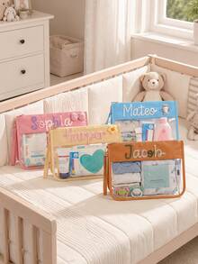 Personalized Storage Bag Organizer For Baptism And Birthday Gift, Christening - Multicolor - View 9