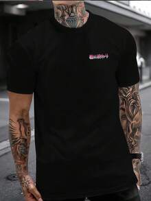 Men T-Shirts - Black - View 2