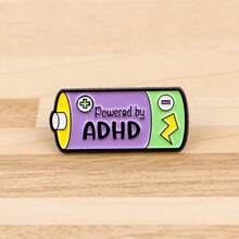 5pcs/1set Lapel Glass Enamel Badge And Brooch | Cool Decorative Badge, Suitable For Backpacks And Bags, Silicone Backing, Zinc Alloy Material - Multicolor - View 7