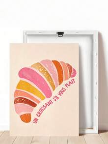 1pc Kisses For The Dishes,Croissant, Egg Dining Decor,Bon Appetit Art,Lemons Art, Quotes Art,Ideal Gift,Suitable For Bedroom,Living Room,Kitchen,Wall Arts,Wall Decor,Home Decor,Room Decor,Canvas Wall Art,Posters, Wall Art With Frame,Optional Frame ﻿ - 1PCS - View 26