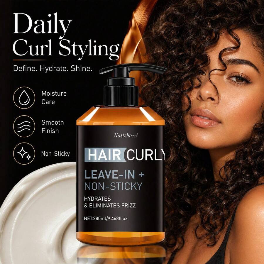 Curly Hair Styling Clay, Able To Shape Curls, Control Frizz And Keep Hair Smooth During Styling, Effectively And Long-Lastingly Manage Curls, Enhance Elasticity And Volume, Provide Nourishing Styling And Setting Effect, Especially Suitable For Curly And Wavy Hair, Suitable For All Genders, Suitable For All Hair Types, Suitable For Daily Use - Curly Hair Styling Cream - View 1