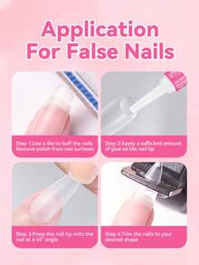 2pcs/10pcs/20pcs/50pcs/100pcs Super Fast Drying Long-Lasting Easy-To-Apply Nail Gel, Suitable For Acrylic And Nail Stickers, Quick Nail Repair, Nail Care And Beautification, 2ml Per Piece, Random Color - 2ml - View 7