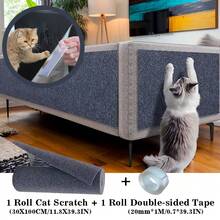 Baofeng 1 Stück Kratzschutz für Möbel langanhaltend Kratzpad mit selbstklebender Rückseite, geeignet für Sofa, Couch, Wand, Katzenbaum und DIY-Kratzbrett zum Klettern für Katzen - Größenauswahl - Übersicht 20