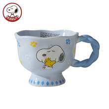 Mug Keramik Snoopy, Cangkir Air Pasangan Kartun Lucu, Cangkir Kopi Keramik yang Sangat Menarik untuk Penggunaan di Rumah - MultiWarna - View 9