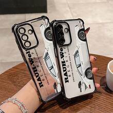 [24h Shipping From DE/FR/ES] [24-Hour Local Delivery] Phone Case: P-Legacy Case Suitable For Samsung Galaxy S26 S25 S24 A57 A37 A07 A26 A36 A55 A35 A06 A16 A05 A14 A24 A34 A54 A15 A05S A25 A04e A04 S23 S22 S21 FE Ultra Plus Edge 4G 5G Transparent Soft Back Cover - Anti-Shock - Black - View 4