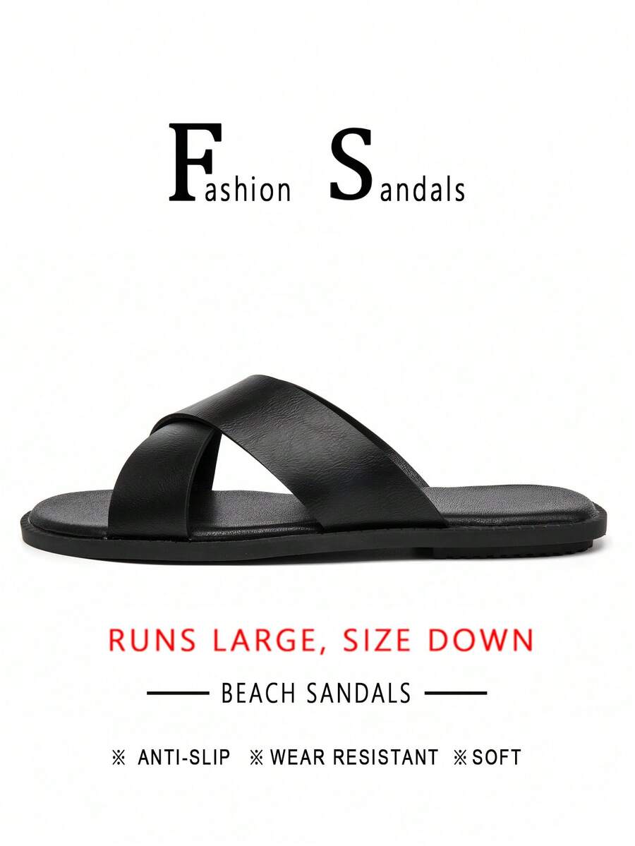 2026 Beach Party Slides Men's Summer New Casual Fashion Sandals