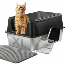 Katzentoiletten - Offener Eingang - Übersicht 1