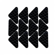 4/8/12/16pcs Carpet Anti-Slip Sticker Double-Sided Reusable Traceless Rug Post Pad Pu Washable Grip Tape - Black - View 8