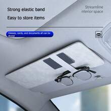 Car Sun Visor Extension Sunshade, Glare Protection, Storage & Interior Decor - One Size Fits All - View 8