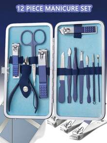2/10/16/28/40/42pcs Manicure Set, Personal Care Foot Care, Nail Care Tools Nail Clipper Nail File Kit - Multicolor - View 27