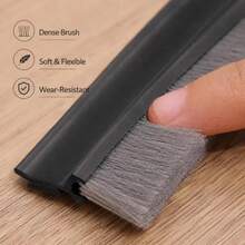Detachable TPE Door Bottom Seal Strip, Windproof, Dustproof, Sound-Insulating, For Indoor Bedroom - A - View 4