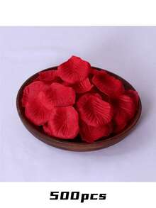 5000片仿真玫瑰花瓣，模擬玫瑰花瓣，浪漫手工散裝花瓣，無紡布材質，分層花瓣，散裝花瓣，告白花瓣 - 彩色 - 查看 12
