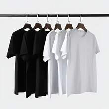 Camisa de algodón para hombre verano 2025 Bukaneros negra reversible con gráfico Vallecanos Rvm Clase Obrera Ultras estilo Y2K cool - Color 1 - Ver 7
