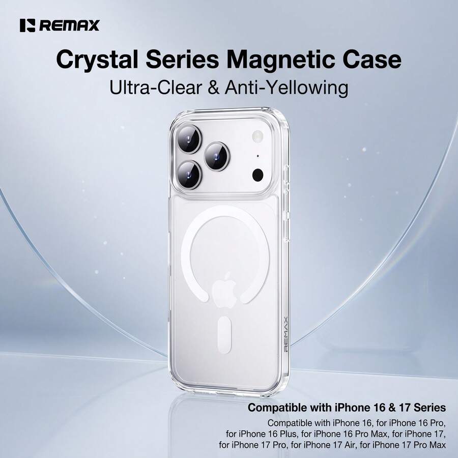 REMAX RMC-2 鋼化玻璃螢幕保護貼,適用於 iPhone 17/iPhone 17 Pro/iPhone 17 Pro Max/iPhone 17 Air/iPhone 16/iPhone 16 Pro/iPhone 16 Plus/iPhone 16 Pro Max 系列,高清全螢幕防指紋日常辦公防摔保護膜 - 無色 - 查看 1