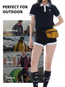 CAMEL CROWN Women's Outdoor Sports T-Shirt, Polo Shirt Short Sleeve Top, Comfortable Breathable Quick-Dry, Suitable For Spring And Summer All Year Round - Phantom Black - View 7
