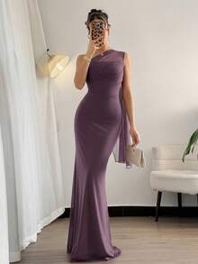 Women Party Other Wear - Dusty Purple - View 8