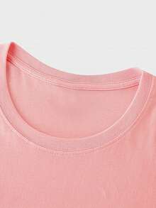 Women T-Shirts - 粉色 - 查看 4