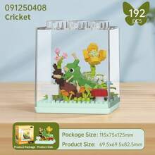 Juguetes de Bloques de Construcción 3D Divertidos Serie Mundo de Insectos Educación Temprana Rompecabezas Dibujos Animados Regalo de Cumpleaños de Alta Calidad - Multicolor - Ver 10