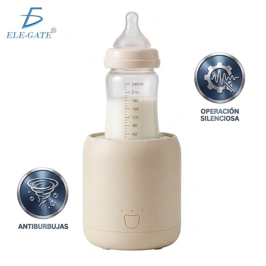Mezclador Automático de Leche en Polvo 1200mAh Silencioso Base Antideslizante, Manos Libres para Padres de Bebés - Multicolor - Ver 1
