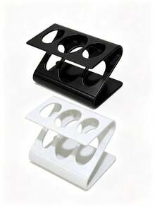 1 pieza Soporte para cepillo de dientes y pasta de dientes de 3 ranuras - Estante de almacenamiento para baño - Organizador de tocador - Soporte para maquinilla de afeitar - Decoración de baño para el hogar - Decoración de regreso a clases - Adecuado para el hogar y el baño - Almacenamiento ideal para el hogar - Soporte para cepillo de dientes - Decoración de baño - Accesorios de baño - Artículos esenciales de viaje - Artículos esenciales para dormitorio 1/2 piezas - Multicolor - Ver 13
