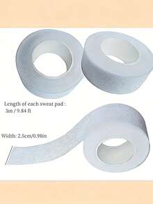 Shirt Collar Protector Pads, Invisible Self-Adhesive Collar Protectors, Shirt Collar Liners And Hat Sweat Pads, Prevent Sweat Stains - Multicolor - View 6