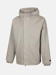 Adidas Men's WUZONG WARM JKT Woven Hooded Jacket KS6484 - Brown - View 1