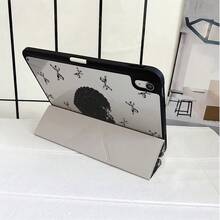 哥德風黑色蕾絲愛心蝴蝶結格紋平板保護殼，附筆槽，相容 iPad Pro (M5)/ Air (M3)/ 11"(A16)/ 10代 10.9" 2022 智慧保護殼/ Air 13(M3 2025)/ Air 11(M3 2025)/ Air 11(M3 2025)/ 11(A16 2025)/ 相容 Galaxy S9/S7/S10+/ 相容 Sam - 彩色 - 查看 4