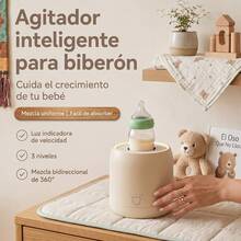 Mezclador Automático de Leche en Polvo 1200mAh Silencioso Base Antideslizante, Manos Libres para Padres de Bebés - Multicolor - Ver 3