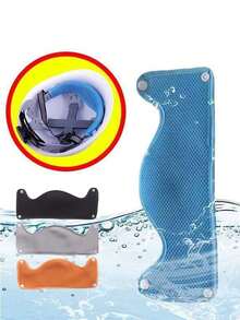 Universal Helmet Sweat Pad, Helmet Sweat Towel, Hat Sweat Lining, Construction Helmet Forehead Anti-Abrasion, Washable Mesh Cooling Pad, Construction Hat Replacement Accessory, Detachable And Reusable, Washable, Protective Accessory, Sweat-Absorbent And Breathable, Suitable For Construction, Moving, Outdoor Work And Daily Use, Gift For Spouse, Father, Employee - Multicolor - View 4