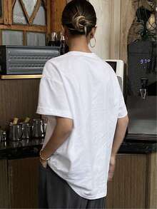 Women T-Shirts - 白色 - 查看 4