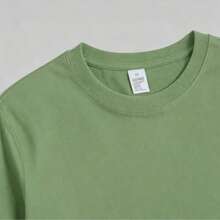 Men's "FK Around And Find Out" Graphic T-Shirt-Cotton Casual Tee With Skull & Stars Print, For Summer, Sports, Travel & Casual Attire Leisure Clothing - 軍綠色 - 查看 5