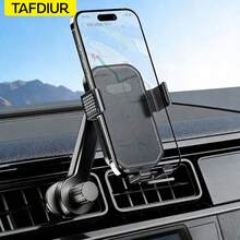 TAFDIUR 加長臂重力感應車用出風口手機支架，長延伸桿不遮擋視線車用出風口手機架 - 多色 - 查看 3