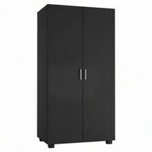 Kids 2-Door Wardrobe - White - View 4