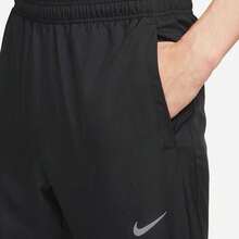 Nike Challenger Elastic Logo Soft Loose Comfort Mid-Rise Straight Leg Casual Pants For Men - Black - View 5