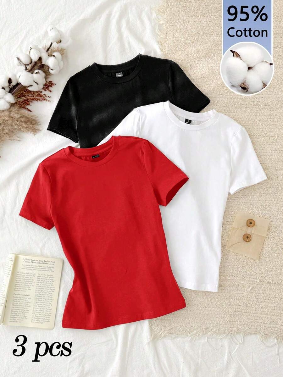 Women T-Shirts - 16種不同的顏色 - 查看 1