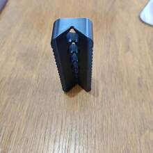 2件裝重型塑膠鑽孔導向器，附4-10mm刻度與編號孔(1-100)，適用木材與乾壁的精密鑽孔工具，相容4-10mm鑽頭，手動鑽孔導向器 - 精密鑽孔工具 - 查看 3