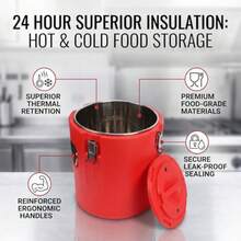 Insulated & Cooling Food Canisters - 如圖所示 - 查看 4